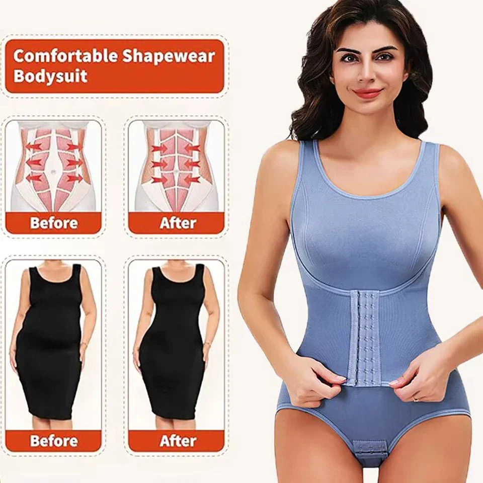 "Sculpt &amp; Define" Waist Shaper Bodysuit