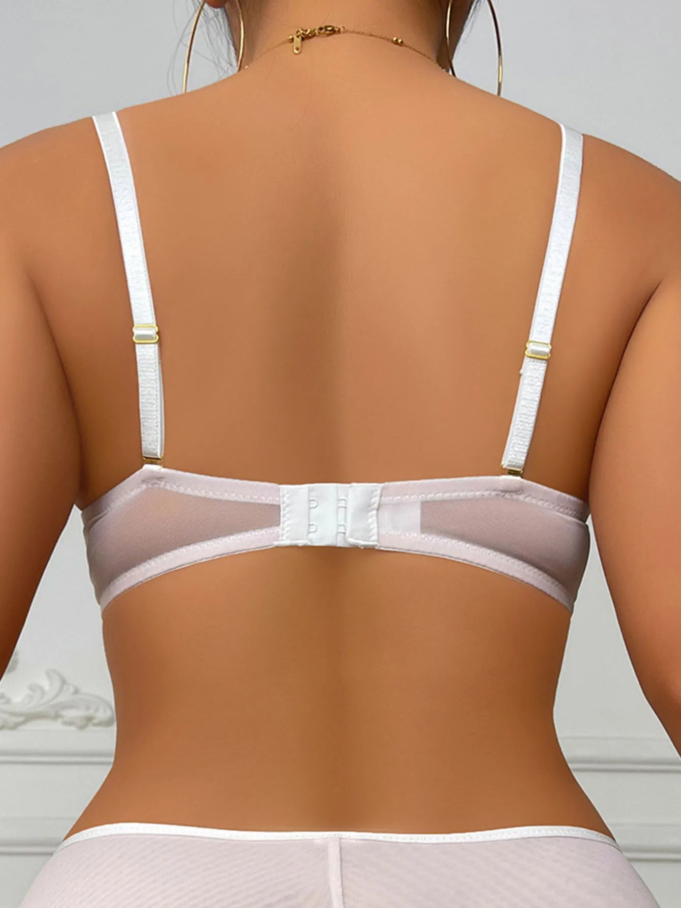 The Ethereal Gold-Mist Balconette