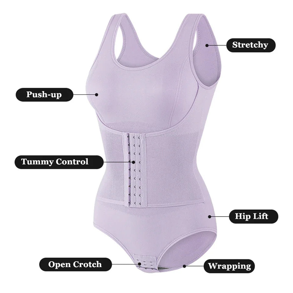 "Sculpt &amp; Define" Waist Shaper Bodysuit