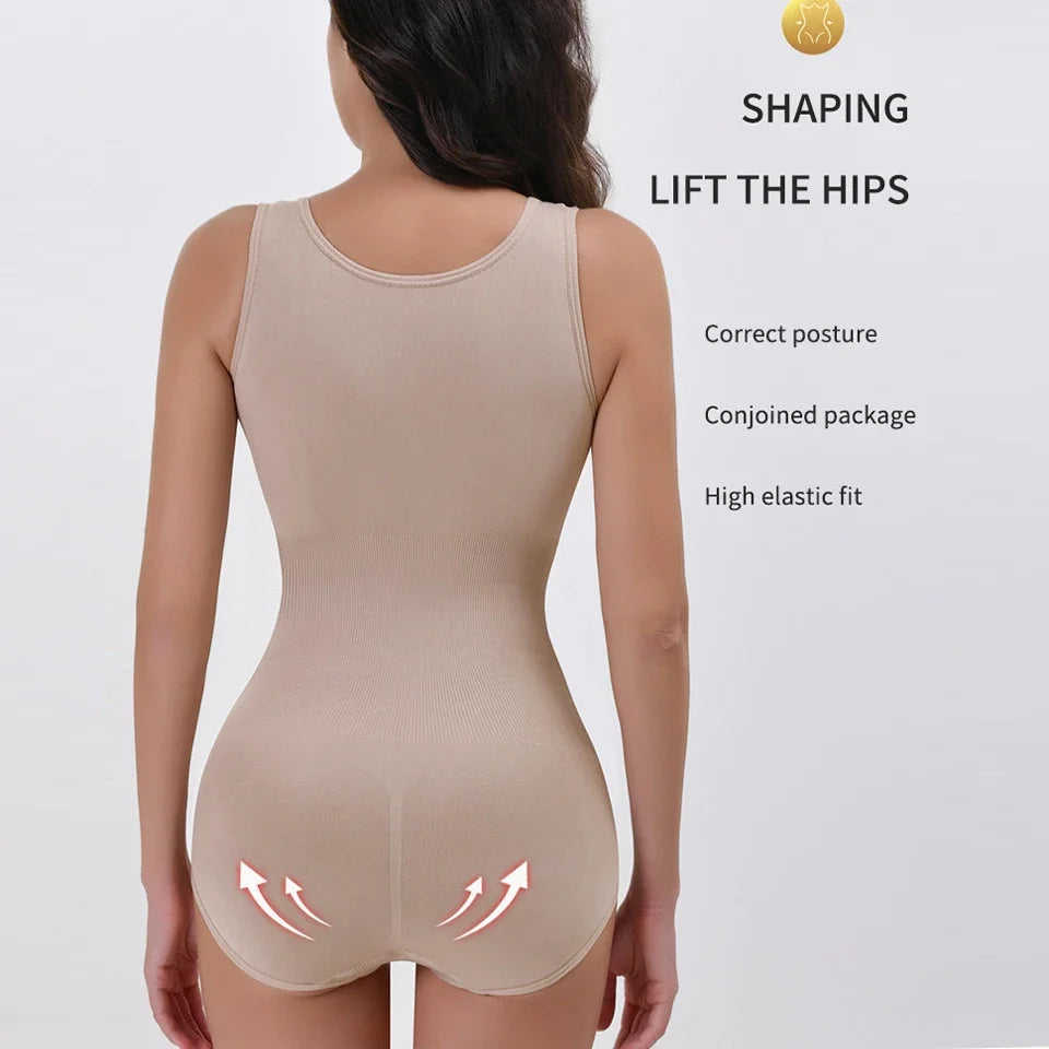 "Sculpt &amp; Define" Waist Shaper Bodysuit