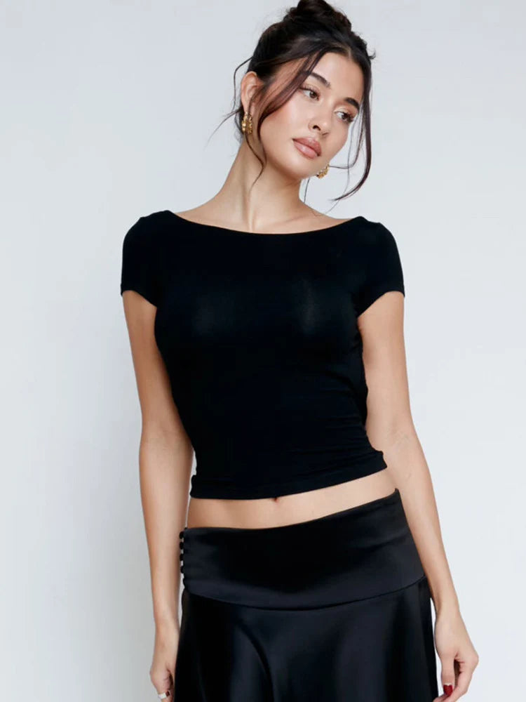 The Ballet Chic Boat Neck Top.